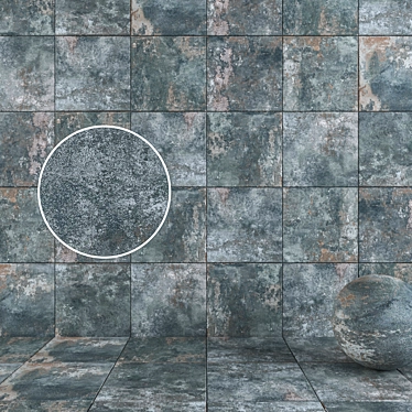 Ghost Jade Wall/Floor Tiles 3D model image 1 