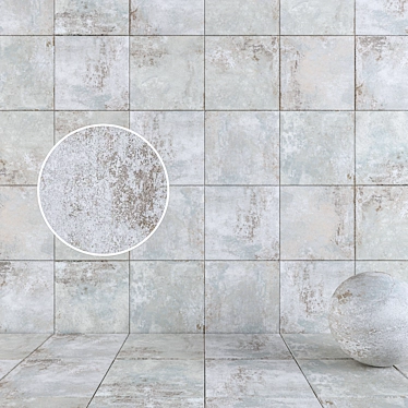 Sage Ghost Wall/Floor Tiles 3D model image 1 