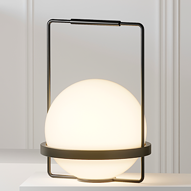 Vibia Palma: Elegant Table Lamp 3D model image 1 