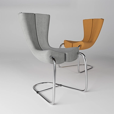 Komed Chair: Sleek Design by Marc 3D model image 1 