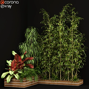 Infinite Greenery: Plants Collection 3D model image 1 