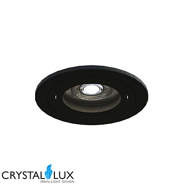Crystal Lux Modern Pendant Light 3D model image 1 