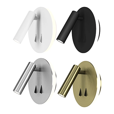 MANTRA CAYMAN LED Wall Sconce 3D model image 1 