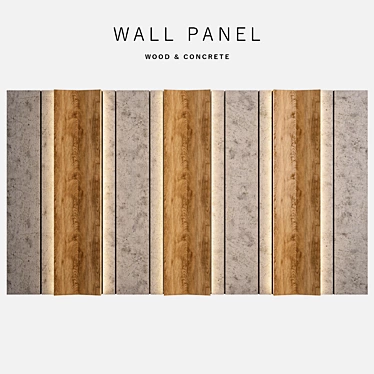 Archived Wall Panel Design 3D model image 1 