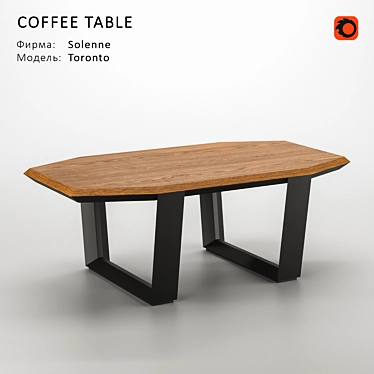 Modern Toronto Coffee Table-1100x610x410mm 3D model image 1 