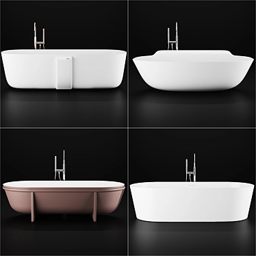 Luxury Falper Bath Collection 3D model image 1 