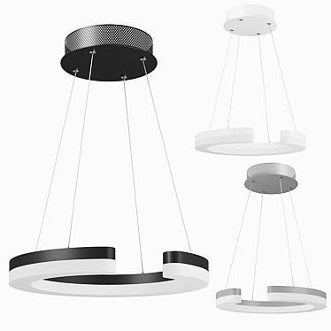 Unitario Lightstar Pendant Light 3D model image 1 