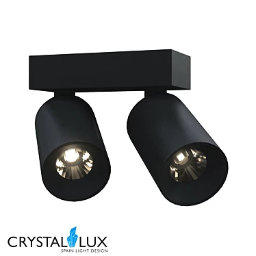 Crystal Lux CLT 018W2: Modern Spanish Pendant Light 3D model image 1 