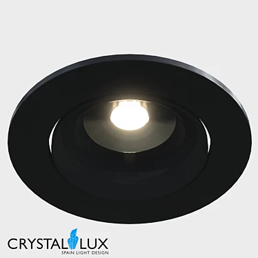 Crystal Lux Modern Pendant Light 3D model image 1 