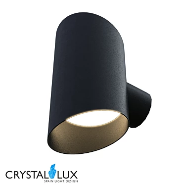 Crystal Lux CLT 134W BL Pendant Light 3D model image 1 