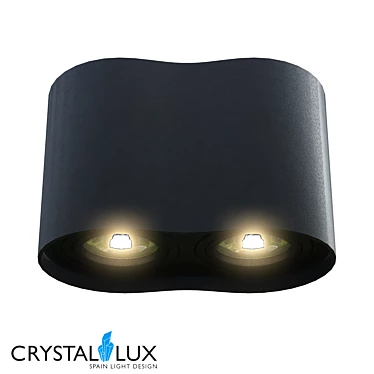 Crystal Lux CLT 410C2 BL Pendant Light 3D model image 1 