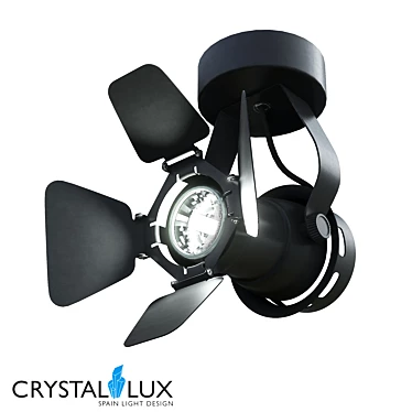 Modern Crystal Lux CLT 413C BL Pendant 3D model image 1 