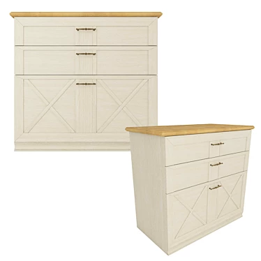 Country Chest of Drawers