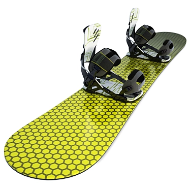 Powder Pro Snowboard Gear 3D model image 1 