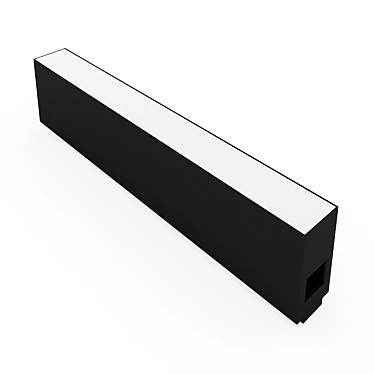 Magnetic Flex Track Lighting 3D model image 1 