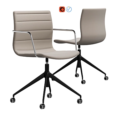 DIEMME MISS Chair: Stylish and Compact 3D model image 1 