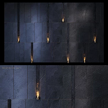 Valverdi Iguazu Dark Outdoor Tiles 3D model image 1 