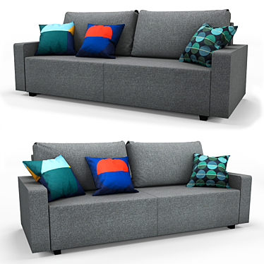 IKEA GIMMARP Sofa Bed 3D model image 1 