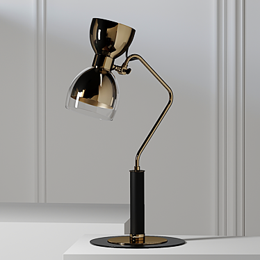 Sleek and Sophisticated Sofo Table Lamp 3D model image 1 