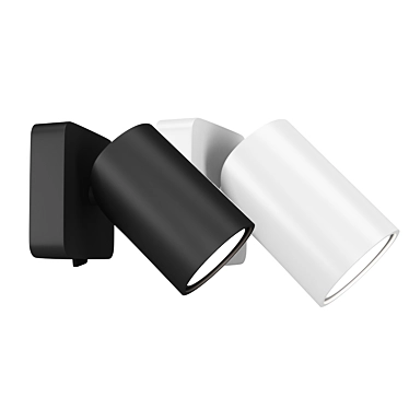 Modern LED Aluminum Sconce - SAL 6284-6714 OM 3D model image 1 