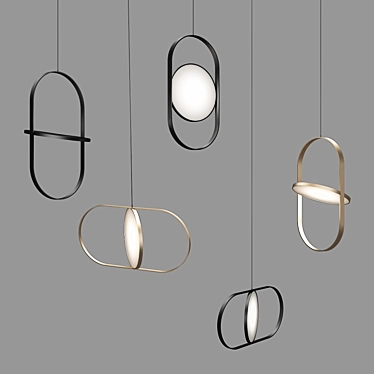 Elegant Glow | Ceiling Light 3D model image 1 