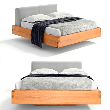 Elevate Your Sleep with NOX Bed! 3D model image 1 