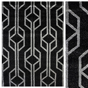  Modern Chic: Martha Rug 3D model image 1 