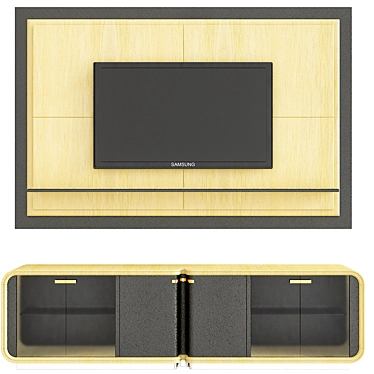 Ahmad Otaibi's TV Pin 3D model image 1 