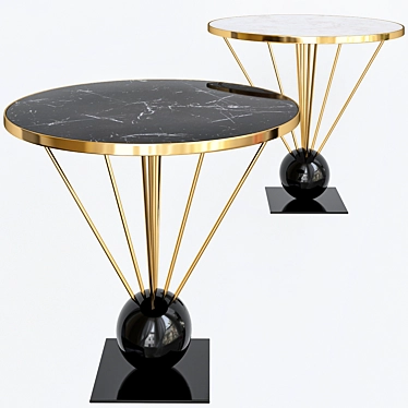 Starry Night Side Table 3D model image 1 