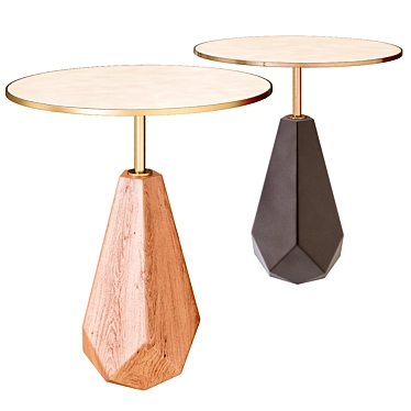 Elegant Popigai Coffee Table 3D model image 1 