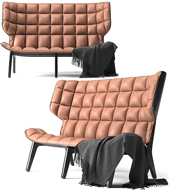 Mammoth Sofa: Stylish and Comfortable 3D model image 1 