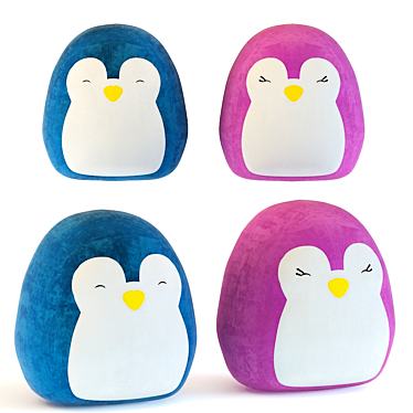 16" Puff The Penguin Plush 3D model image 1 