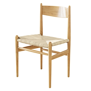 Designer CH36 Chair: High-Quality 3D Model 3D model image 1 