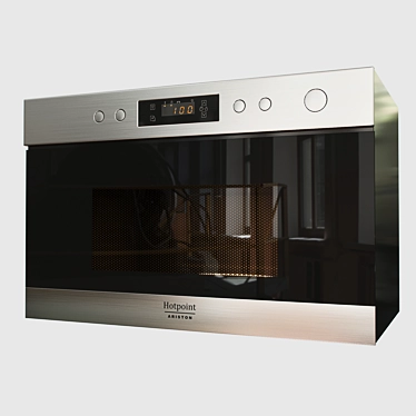 Hotpoint-Ariston Built-in Microwave: MN 212 IX HA 3D model image 1 