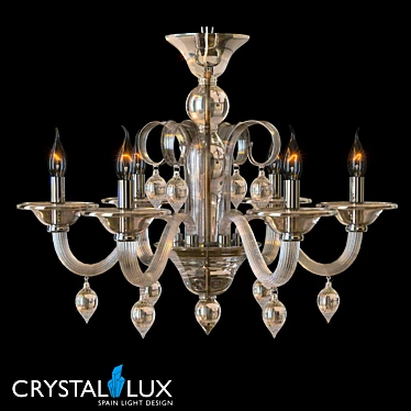 Caetano SP6 Crystal Lux Pendant 3D model image 1 