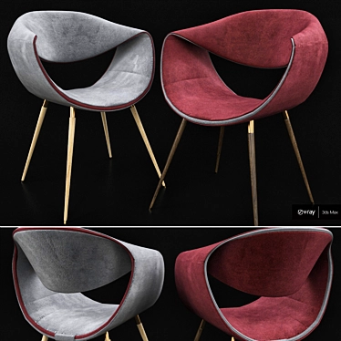 Brabbu Modern Chair - 2013 Edition 3D model image 1 