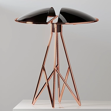 Beetle Table Lamp: Sleek and Stylish Illumination 3D model image 1 