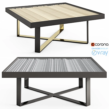 Elegant Yachtline Loginov Table 3D model image 1 