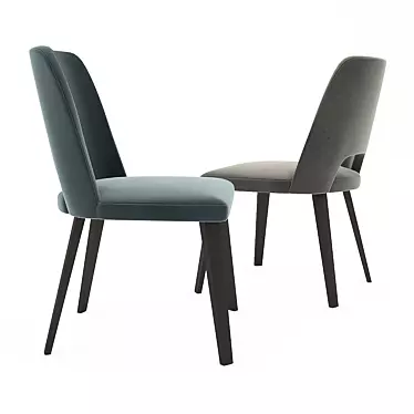 Gallotti Radice Thea Chair 3D model image 1 