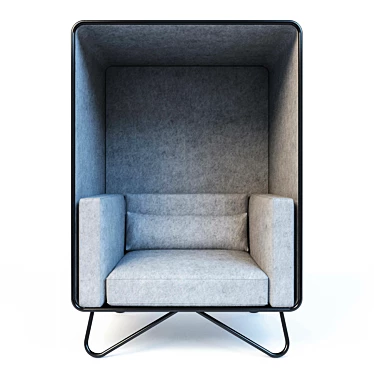Luxury Armchair Noook-1 by Artu 3D model image 1 