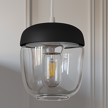 UMAGE Acorn Pendant Light: Elegant and Timeless Illumination 3D model image 1 