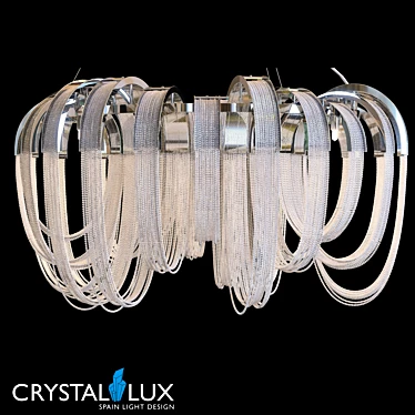Crystal Lux HEAT SP10 Pendant 3D model image 1 
