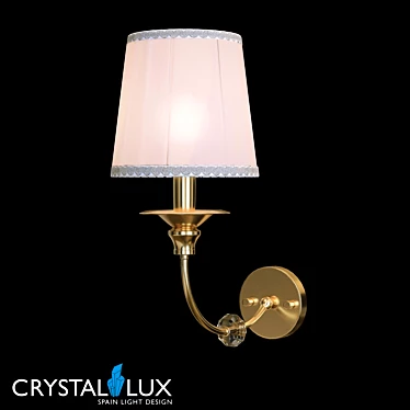Crystal Lux Iridium AP1 Pendant 3D model image 1 