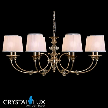Crystal Lux Iridium SP8 Pendant 3D model image 1 