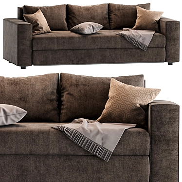 Kvanti Modern Sofa Set 3D model image 1 