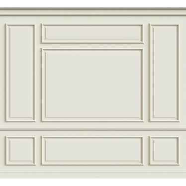 3D Wall Moulding: Enhance Your Interiors 3D model image 1 
