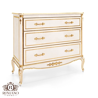 Sophie Dresser | Handcrafted Furniture by Romano Home 3D model image 1 