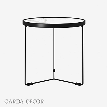Title: Garda Decor OM Coffee Table 3D model image 1 