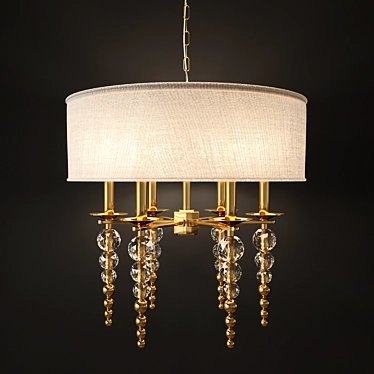 Persis Pendant: Elegant Illumination for Your Space 3D model image 1 