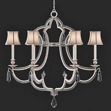 Elegant Liaison Fine Art Lamps 3D model image 1 